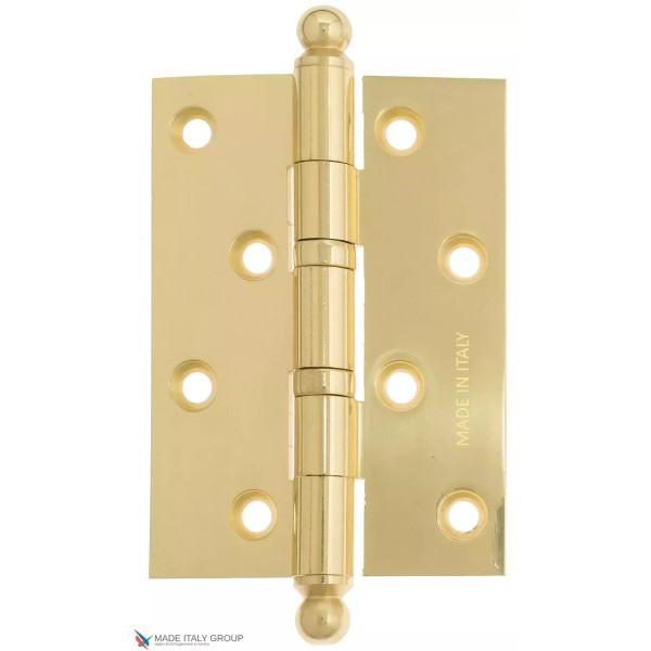 Ծխնի դռան ունիվերսալ կլոր գլխիկով Fratelli Cattini CR102 102x75x3 OLV, փայլեցված արույր (լատուն) Ծխնի դռան ունիվերսալ կլոր գլխիկով Fratelli Cattini CR102 102x75x3 OLV, փայլեցված արույր (լատուն)