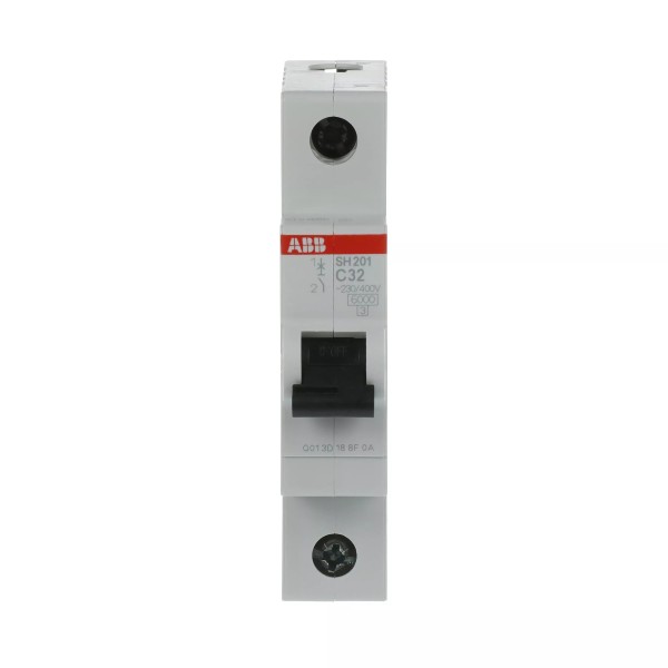 Ավտոմատ անջատիչ ABB SH201-C32, 1P, 32 A, բնութագրական C, 6 kA