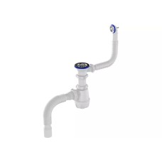 Aquant Սիֆոն լվաց․ 1 1/2*40 կլոր պերելիվով + գոֆրե 80սմ 40*40/50