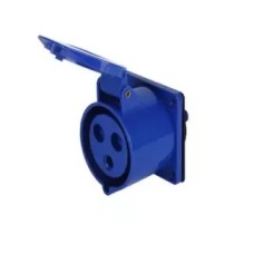 Վարդակ ներկառուցվող 16A 3P (SF-313) IP44 կապույտ