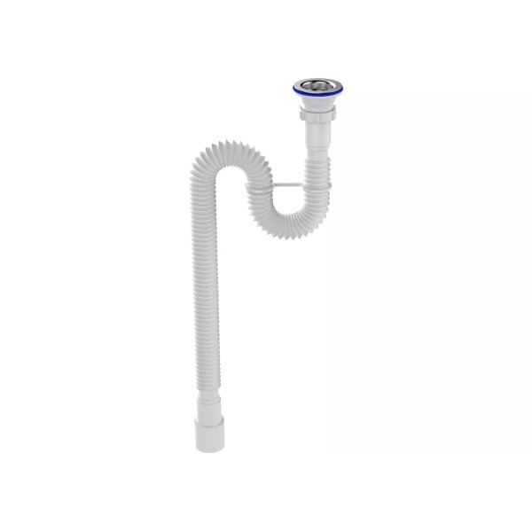 Aquant Սիֆոն-գոֆրե գլխիկը ներժ  570-1500մմ, 1 1/2*40/50 (պտուտակ 6*80)
