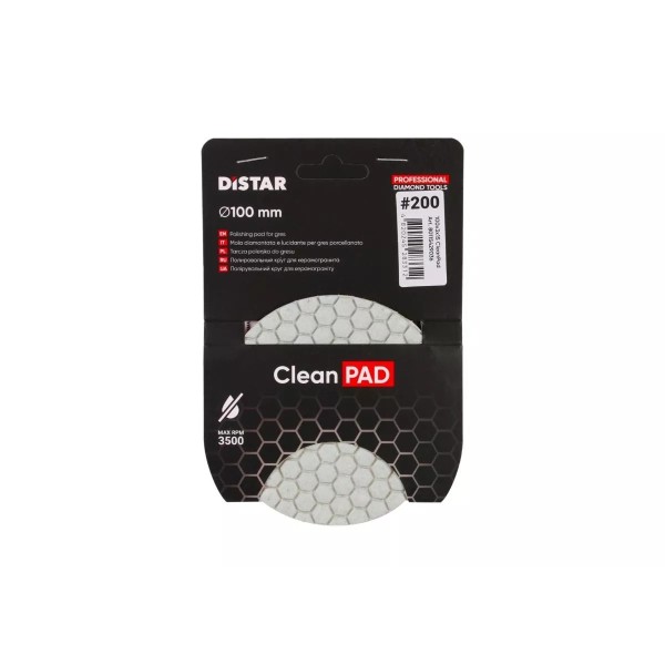 Սկավառակ ալմաստե փայլեցնող Distar 100x3x15 CleanPad #200 80115429036 Սկավառակ ալմաստե փայլեցնող Distar 100x3x15 CleanPad #200 80115429036