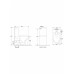 Կոմպակտ զուգարանակոնք WeltWasser WW SALZBACH 011 GL-WT 39x62.5x84.5 սմ, սպիտակ փայլուն, Rimless, նստատեղով