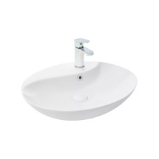 Դրվող լվացարան WeltWasser WW ELBACH 1147 55x46x12.5 սմ, սպիտակ փայլուն