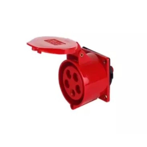 Վարդակ ներկառուցվող 32A 5P (SF-325) IP44 կարմիր