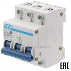 Ավտոմատ անջատիչ adb3-63 C16A 3P (ANDELI)