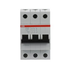 Ավտոմատ անջատիչ ABB SH203-C20, 3P, 20 A, բնութագրական C, 6 kA