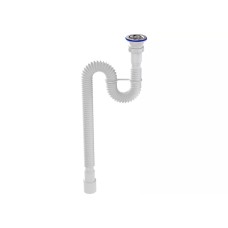 Aquant Սիֆոն գոֆրե գլխիկ ներժ 1 1/2*40/50 (3000մմ) (F133-30-MR)