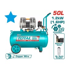 Կոմպրեսոր TOTAL TCS1120508  (50լ, 1200Վտ, 220լ/ր, 8բար)