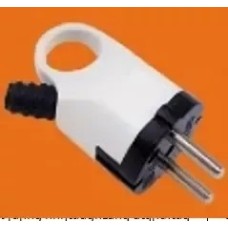 Ellight խրոց հողանցումով օղակով 10/16A 230V սպիտակ 1/480
