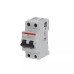 Մնացորդային հոսանքի անջատիչ (RCCB) ABB DS201 C16 AC30, 1P+N, 16 A, բնութագրական C, 30 mA, AC տեսակ
