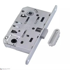 Փական միջսենյակային դռան AGB MEDIANA POLARIS B06102.50.34.640, WC, տեխ. փաթեթավորում + պատասխան շերտաձող, անփայլ քրոմ