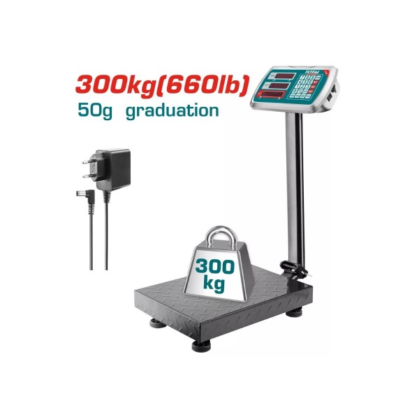 Կշեռք էլեկտրոնային TOTAL TESA33001 300կգ