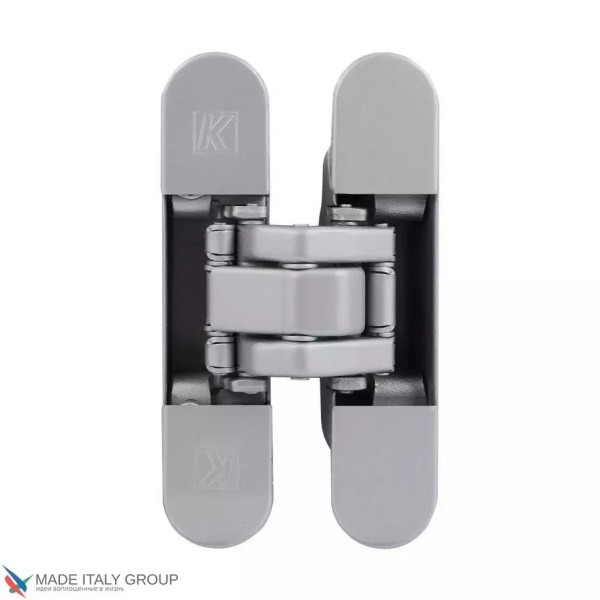 Ծխնի թաքնված ունիվերսալ KUBICA K8060 ATOMIKA SLIM DXSX CR.SAT, անփայլ քրոմ (60 կգ)