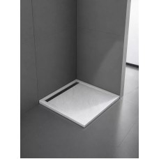 Լոգախցիկի տակդիր WeltWasser WW TR TRS 100 STONE-WT 100x100x3 սմ, քառակուսի, արհեստական քար