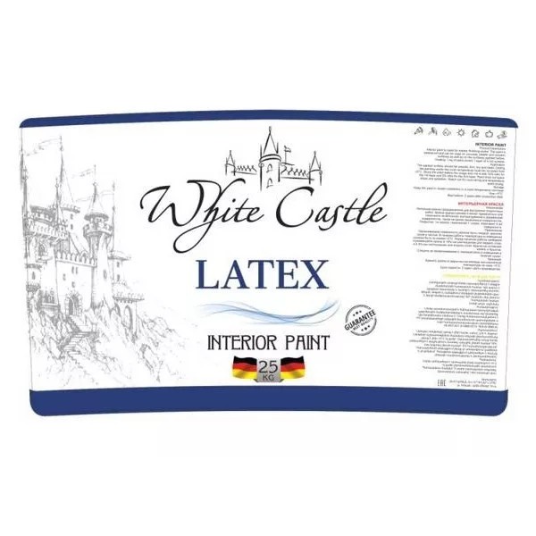 Ներկ լատեքսային  WHITE CASTLE 25կգ