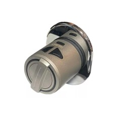 Փական անտեսանելի DESi Utopic Deadbolt, Արծաթագույն - Օվալաձև, փայլուն քրոմ - 8 Փական անտեսանելի DESi Utopic Deadbolt, Արծաթագույն - Օվալաձև, փայլուն քրոմ - 8