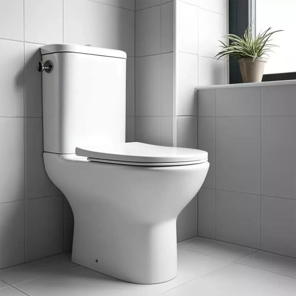 Hestia CT8132C Զուգարանակոնք հատակի հորիզոնական ելք 2 սեղմակ միկրոլիֆտ