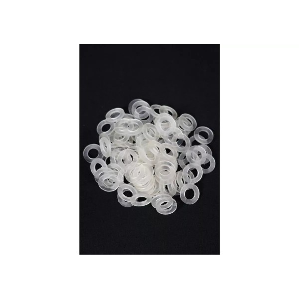Թափանցիկ ПВХ սիլիկոնե միջադիր 3/4″ (14*24*3 մմ) (1տուփ-750դ)