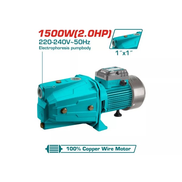 Շիթային պոմպ 1500W TOTAL TWP315006