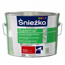 Snejka ներկ էմալե RAL8016 0,8լ коричневый матовый Supermal