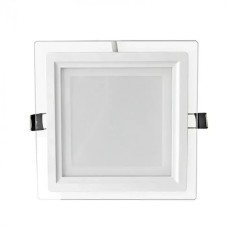 Ellight լուսատու Glass ապակյա ներկառուցվող 12W 6500K քառակուսի 1/40