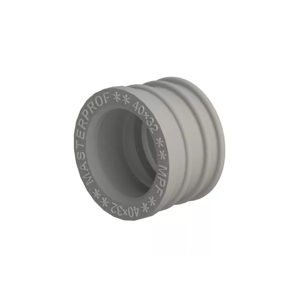 Կոյուղու մանժետ մոխրագույն TEP 40x32 MPF, MP-U