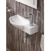 Կախովի լվացարան WeltWasser WW AISBACH 7945 GL-WT R 45x24x12.5 սմ, սպիտակ փայլուն Կախովի լվացարան WeltWasser WW AISBACH 7945 GL-WT R 45x24x12.5 սմ, սպիտակ փայլուն