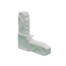 Ցանցի անկյուն 10x20 սպիտակ
