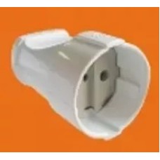 Ellight վարդակ կախովի P8062 10/16A 230V սպիտակ 1/400