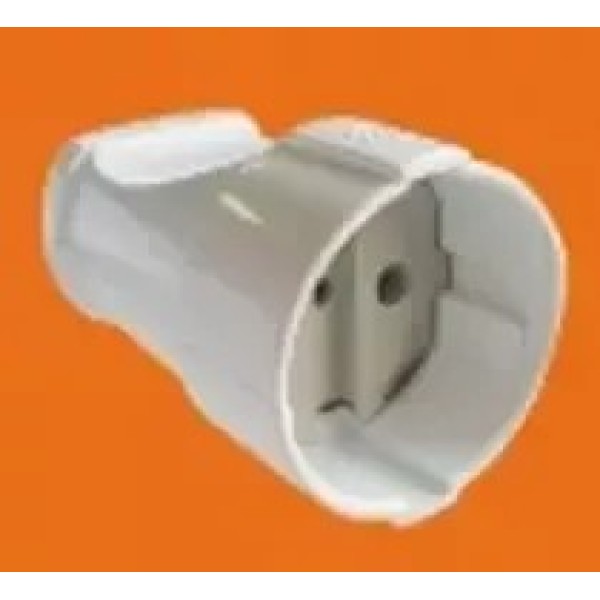 Ellight վարդակ կախովի P8062 10/16A 230V սպիտակ 1/400