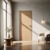 DIFORD Միջսենյակային դուռ ASTANA TABAK, 700×2000×55մմ, մոխրագույն PVC