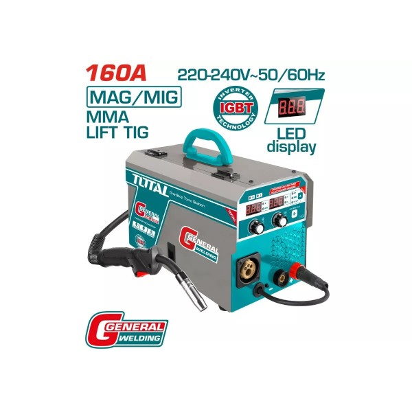 Եռակցման սարք (ինվենտոր) CO TOTAL TMGT1601 160A Եռակցման սարք (ինվենտոր) CO TOTAL TMGT1601 160A