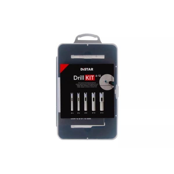 Թագագլխիկների հավաքածու Distar DrillKIT 6-12 80115429040 Թագագլխիկների հավաքածու Distar DrillKIT 6-12 80115429040
