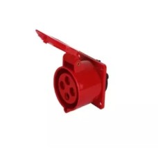 Վարդակ ներկառուցվող 32A 4P (SF-324) IP44 կարմիր