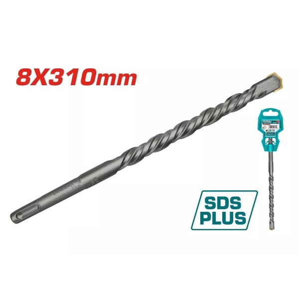 Հորատիչի գայլիկոն SDS Plus 8x310մմ TOTAL TAC310805