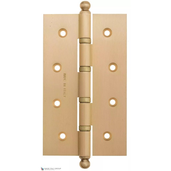 Ծխնի դռան ունիվերսալ կլոր գլխիկով Fratelli Cattini CR152 152x90x3 SB, անփայլ ոսկեգույն Ծխնի դռան ունիվերսալ կլոր գլխիկով Fratelli Cattini CR152 152x90x3 SB, անփայլ ոսկեգույն