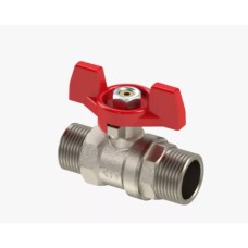 Փական գնդիկավոր լատունե PN25 3/4'' արտաքին/արտաքին պարուրակով