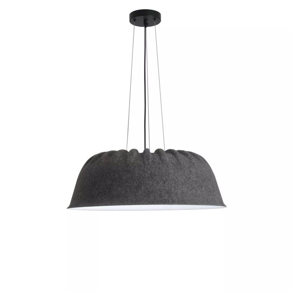 Ջահ առաստաղի Felt 1xE27 մոխրագույն LC-011-ADMZ0035-gray