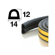 Ինքնակպչուն ռեզին 40մ Apecs D-14x12-BL 00029114