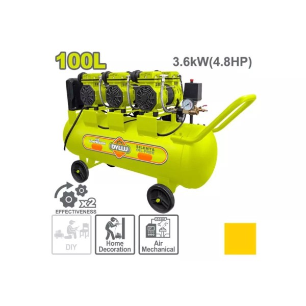Կոմպրեսոր օդային յուղազերծ 100լ 4,8ՁՈւ DYLLU DTAP6R41