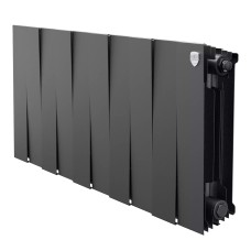 Բիմետալային տաքացուցիչ Royal Thermo PianoForte 300 սև - 10 բաժին