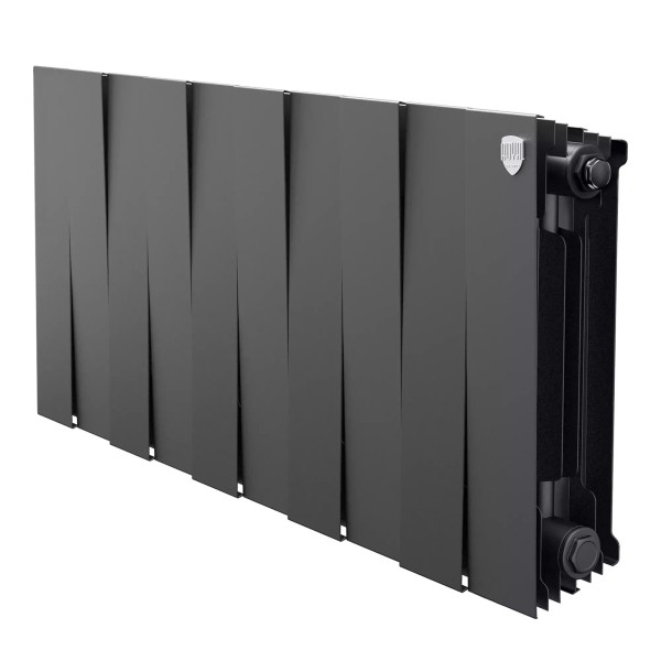 Բիմետալային տաքացուցիչ Royal Thermo PianoForte 300 սև - 10 բաժին