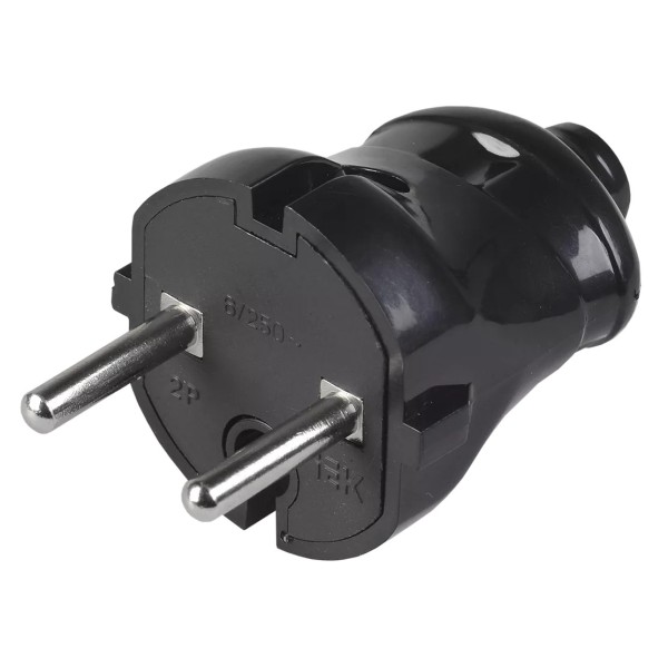 Խրոցակ կարճ սև IEK