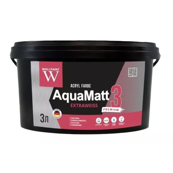 Ներկ ջրային հիմքով 3 Acryl Farbe 3լ