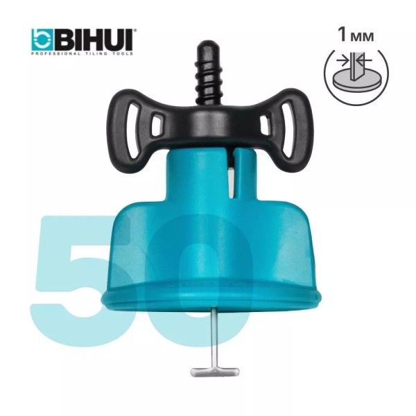 Սալիկի հարթեցման համակարգ (բազմակի SVP), 1 մմ, 50 հատ, BIHUI, TSL1MM