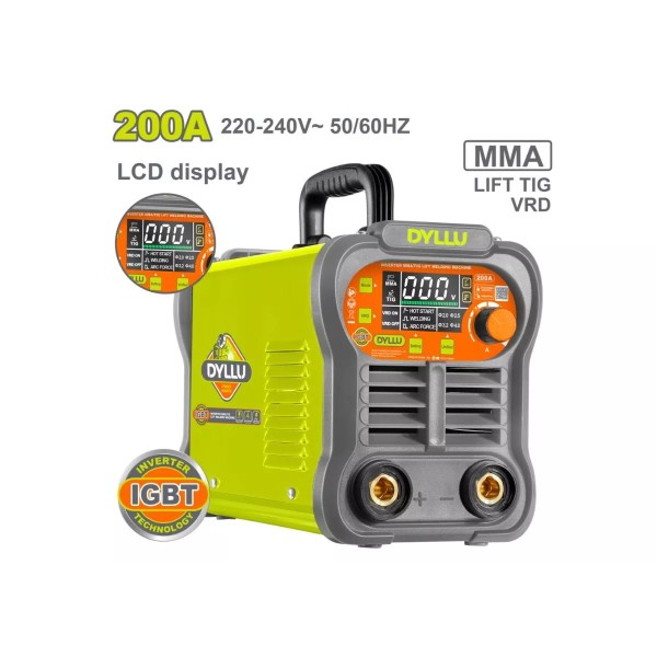 Եռակցման ինվերտորային սարք MMA/TIG Lift 20-200Ա DYLLU DTWD320011