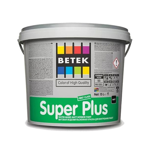 Ներկ ջրադիսպերսիոն 15լ BETEK Super PLUS