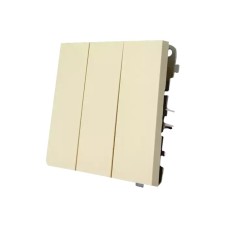 Electrica Lavanda անջատիչ 3 տեղ բեժ (1/10)