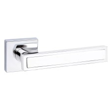 Բռնակ դռան FIMET SQUARE P 160P/201 WC 302 կիսակոմպլեկտ F.04 ZEBRA